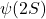 \psi(2S)