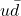 u \bar{d}
