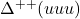 \Delta^{++} (uuu)