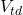 V_{td}