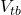 V_{tb}