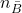 n_{\bar{B}}