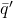 \bar{q}'