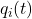 q_i(t)